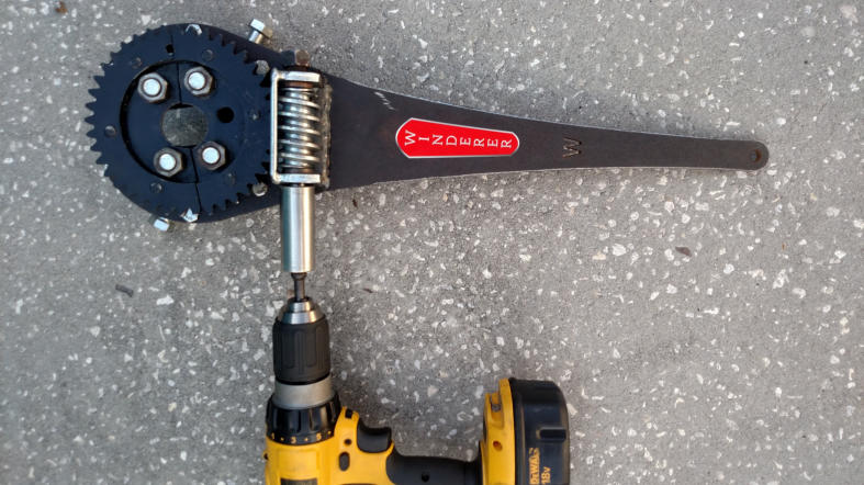 The Winderer - Garage Door Torsion Spring Tool